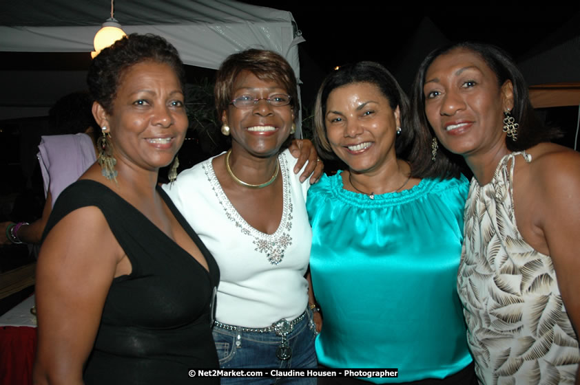 The Hon. Orette Bruce Goldwin, M.P., Prime Minister of Jamaica, Minister of Tourism, Hon. Edmund Bartlett, and Director of Tourism, Basil Smith at the Air Jamaica Jazz and Blues Festival 2008 The Art of Music - Ridday, January 25, 2008 - Air Jamaica Jazz & Blues 2008 The Art of Music venue at the Aqaueduct on Rose Hall Resort & Counrty Club, Montego Bay, St. James, Jamaica W.I. - Thursday, January 24 - Saturday, January 26, 2008 - Photographs by Net2Market.com - Claudine Housen & Barry J. Hough Sr, Photographers - Negril Travel Guide, Negril Jamaica WI - http://www.negriltravelguide.com - info@negriltravelguide.com...!