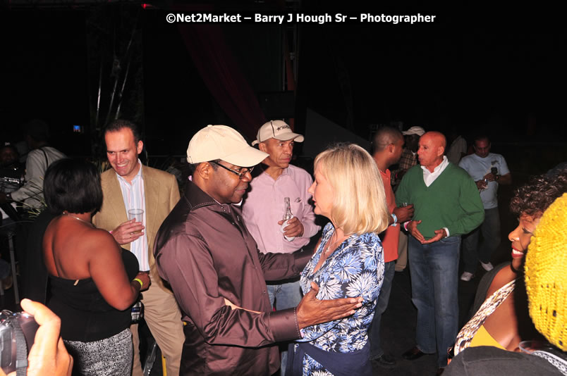 Minister of Tourism, Edmund Bartlett @ Jamaica Jazz and Blues Festival 2009 - Presented by Air Jamaica - Friday, January 23, 2009 - Venue at the Aqueduct on Rose Hall Resort &amp; Country Club, Montego Bay, Jamaica - Thursday, January 22 - Saturday, January 24, 2009 - Photographs by Net2Market.com - Barry J. Hough Sr, Photographer/Photojournalist - Negril Travel Guide, Negril Jamaica WI - http://www.negriltravelguide.com - info@negriltravelguide.com...!