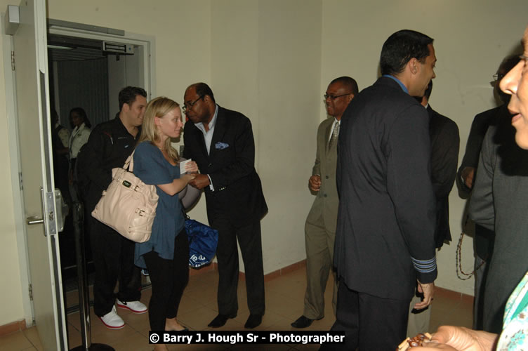 JetBue Airways' Inaugural Air Service between Sangster International Airport, Montego Bay and John F. Kennedy Airport, New York at MBJ Airports Sangster International Airport, Montego Bay, St. James, Jamaica - Thursday, May 21, 2009 - Photographs by Net2Market.com - Barry J. Hough Sr, Photographer/Photojournalist - Negril Travel Guide, Negril Jamaica WI - http://www.negriltravelguide.com - info@negriltravelguide.com...!