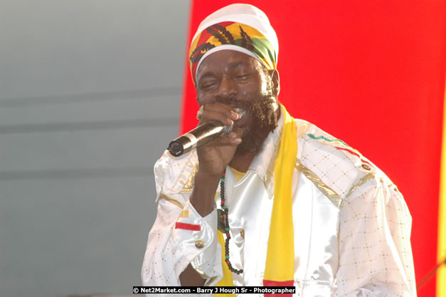 Capleton at Tru-Juice Rebel Salute 2008 - The 15th staging of Tru-Juice Rebel Salute, Saturday, January 12, 2008, Port Kaiser Sports Club, St. Elizabeth, Jamaica W.I. - Photographs by Net2Market.com - Barry J. Hough Sr, Photographer - Negril Travel Guide, Negril Jamaica WI - http://www.negriltravelguide.com - info@negriltravelguide.com...!