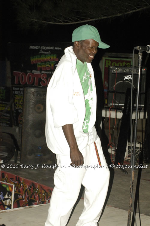 Toots and the Maytals - Grammy Award Winner @ Negril Fest - Presented by Money Cologne Promotions - Special Guest Star Jamaica Michael Jackson, Stama, Adeebe - Backed by Hurricane Band, MC Rev. BB on January 6, 2010 @ Roots Bamboo, Norman Manley Boulevard, Negril, Westmoreland, Jamaica W.I. - Photographs by Net2Market.com - Barry J. Hough Sr, Photographer/Photojournalist - The Negril Travel Guide - Negril's and Jamaica's Number One Concert Photography Web Site with over 40,000 Jamaican Concert photographs Published -  Negril Travel Guide, Negril Jamaica WI - http://www.negriltravelguide.com - info@negriltravelguide.com...!